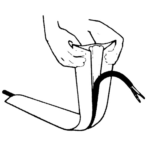 61746880 KABELTUNNEL STY 9 KUNSTSTOFF Produktbild Front View L