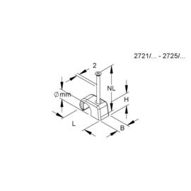 2723/35 Kleinhuis KLEINHUIS BI-Krallenschellen Produktbild front M
