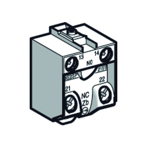 XESP2031 Telemecanique HILFSSCHALTERBLOCK ZCKJ4 2SO GESTUFT Produktbild Front View L