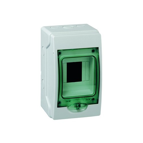 13441 Schneider E. MINIKAEDRA AP 1R 4TE IP65 Produktbild Front View L