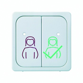 735820 Schneider E. Tastfl.2 f.Ruf/Abstellt.F/S pw Produktbild front M