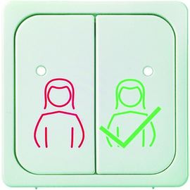 735824 Schneider E. Tastfl.2 f.Ruf/Abstellt.F/S rw Produktbild front M