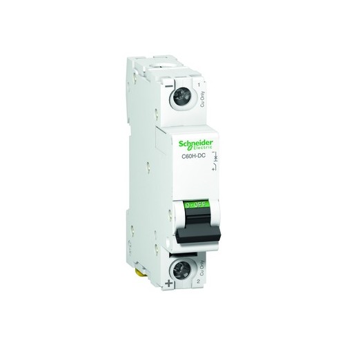 A9N61514 Schneider E. iC60H DC Leitungsschutzschalter 1P 30A Produktbild Front View L