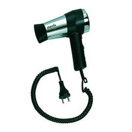 198125 Starmix TFCT16 Haartrockner 1600W m. Schukostecker schwarz/chrom m. Tasts. Produktbild front M