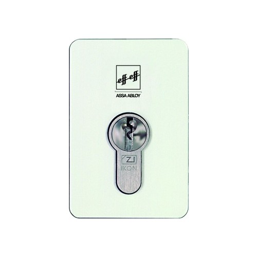 49510-3-7291-00 Eff Eff ROSETTENSATZ KPL. 72 MM SILBER RAL 9006 Produktbild Front View L