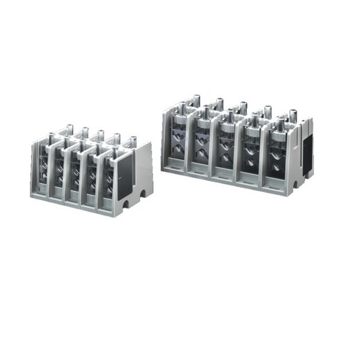 9666350 Rittal ISV Anschluss Klemmblock 400 A, 5-polig Produktbild Front View L