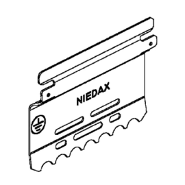 516506 Niedax LST 40 Stoßstellenverbinder mit Flachstecker 6 Produktbild