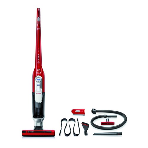 BCH6ZOOO Bosch 25,2Volt Akku Sauger tornadorot ProAnimal Brush Elektrodüse Produktbild Front View L