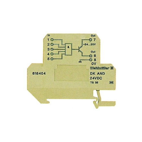 8248330000 WEIDMÜLLER DK NOR 35 24VDC Logikmodul Produktbild Front View L