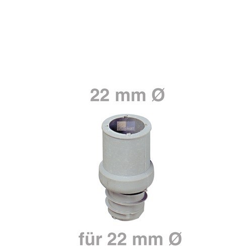 771369 Europart ENDSTUECK FÜR    PVC SCHLAUCH 22MM Produktbild Front View L