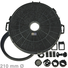 804358 Europart KOHLEFILTER KIT ELICA Produktbild front M