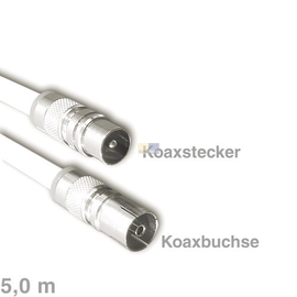 902118 Europart Hochgefl. Anschlußk. IEC Stecker/Buchse 5,0 m Produktbild