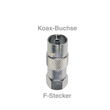 902520 Europart F ADAPTER F-STECKER/IEC-BUCHSE Produktbild