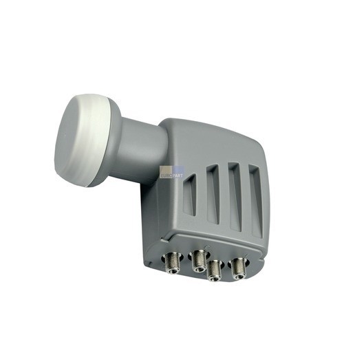 Invacom Quattro-Switch LNB 40mm 0.3 DB - LNB Quattro Avec Commutateur Intégré Pour 4 Récepteurs