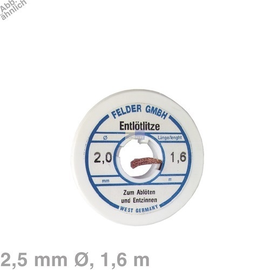 905311 Europart ENTLOETLITZE 2,5 MM SPULE 1,6 M Produktbild