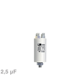 021025 Europart KONDENSATOR 2,5 µF Durchm.: 30 Länge: 57, mit Fahnen 70mm Produktbild front S