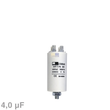 021040 Europart KONDENSATOR 4 µF Durchm, 35, Länge 66, mit Fahnen 80mm Produktbild