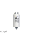 021063 Europart KONDENSATOR 6,3 µF Durchmesser: 35 mm Länge: 66 mm Produktbild
