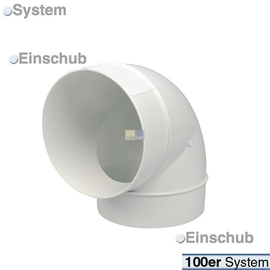 771768 Europart ROHRBOGEN 90° 100ER Ø (1 VE=1 STK) Produktbild front M