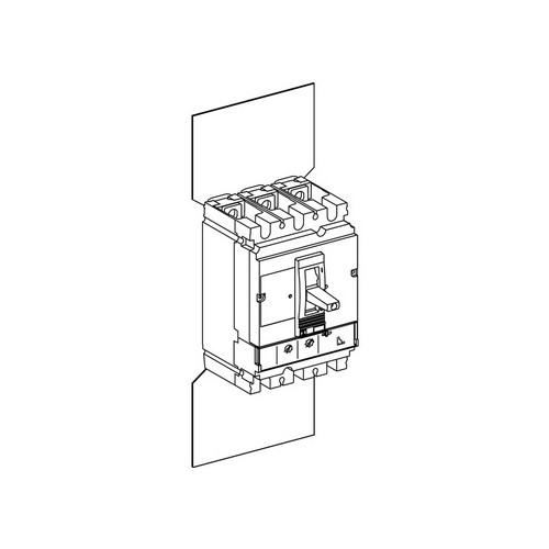 LV429330 Schneider E. 2 ANSCHLUSSISOLATOREN 3P NSX250 Produktbild Front View L