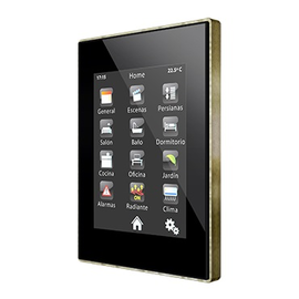 ZVI-Z41PRO-WP Zennio EIB/KNX Touchpanel 4,1" Farb-Touchdisplay inkl. LAN Weiss Produktbild