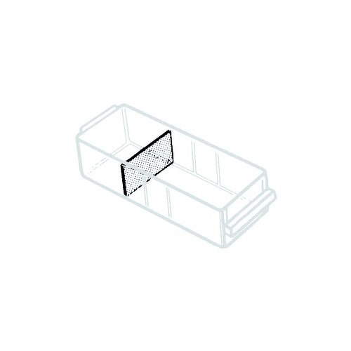 101998 Raaco Trennwand 150-01 quer transparent, 48 Stk je Satz Produktbild Front View L