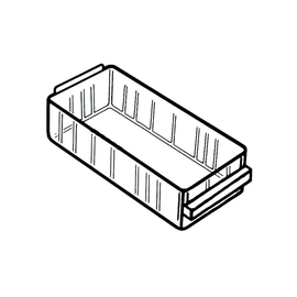 104692 Raaco Schublade 150-01 transparent Produktbild front M