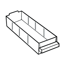 107273 Raaco Schublade 250-01 transparent Produktbild