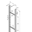 921423 Niedax STL 60.306/6 Steigetrasse, 60X300x6000 mm, 1 kN Sprossenabstand 60 Produktbild