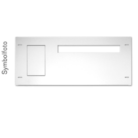 VZFB250 ERA Vorzähler Frontplatte mit PSK Trennerperforierung Gr.00,AS45mm fü Produktbild front M