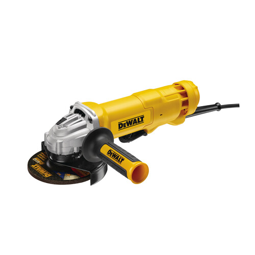 DWE4233-QS DeWalt DWE4233 Winkelschleifer 125mm 1400Watt Produktbild Front View L