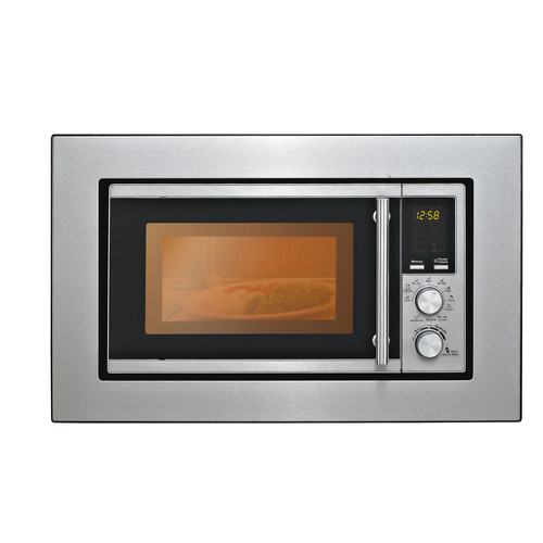 921094 Silva Schneider EBM-G 880E Einbau-Mikrowelle Edelstahl Produktbild Front View L
