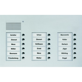 PUK18/3-EN TCS PUK 18 Tasten 3 Spalten UP EN Produktbild front M