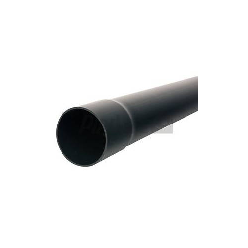 KSR50/6 Pipelife Kabelschutzrohr aus PVC 50/6m schwarz Produktbild Front View L