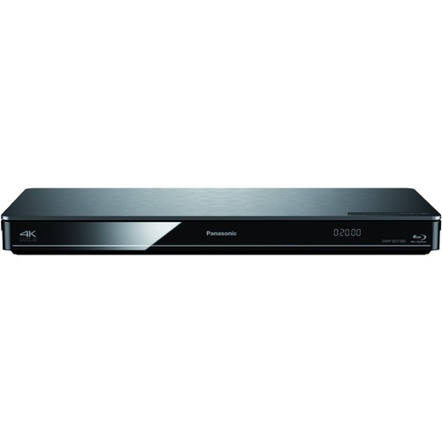 DMP-BDT385EG Panasonic Blu-ray Player mit 4K Upscaling, 4K JPEG Produktbild Front View L