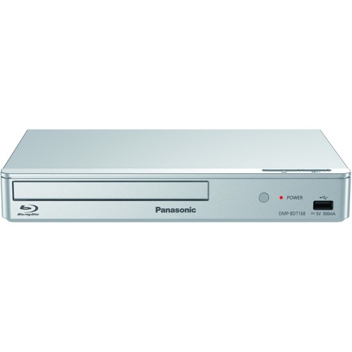 DMP-BDT168EG Panasonic 3D Blu-ray Player Produktbild Front View L