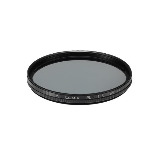 DMW-LPL58GU Panasonic Pol Filter für für 58mm Objektive: FS120 Produktbild Front View L