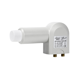 203237 Pötzelsberger LNB PREMIUM SLIM HD Twin, F Anschluss vergoldet Produktbild front M