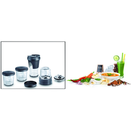 MUZ45XTM1 Bosch 5 in 1 Zubehörset zum Mixen, Mahlen, Hacken, A Produktbild front M