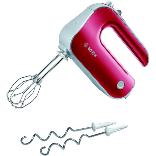 MFQ40303 Bosch Handmixer 500W rot 5 Geschwindigkeitsstufen Produktbild Front View L