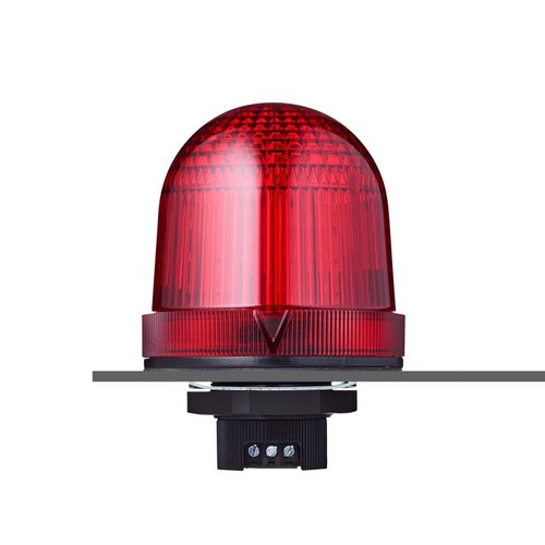 859572405 Auer TDCP LED Dauer /Blinkleuchte 75 mm, 24 V AC/DC, rot Produktbild Front View L