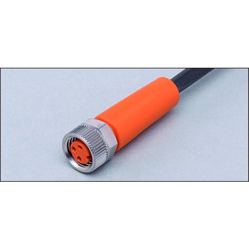 EVC501 IFM Kabeldose gerade M8 3-pol. 20m 3-Leiter  Pur-Kabel 3x0,25 Produktbild Front View L