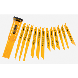 DT2445-QZ DeWalt DT2445 Saebelsaegeblatt Set 12-tlg. Produktbild