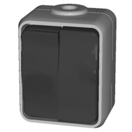 441509 Elso Serienschalter 10A ATO Steckkl.licht/bgr Produktbild front M