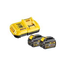 DCB118T2-QW DeWalt Starter-Set FlexVolt 2xAkku DCB 546 / 1xLadegerät DCB 118 Produktbild