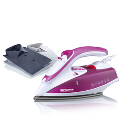 324300 Severin BA3243 Bügelautomat 2400W Keramiksohle violett Produktbild front M