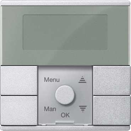 MEG5754-0460 Merten Zeitschaltuhr Mod Standard TPm alu SysM Produktbild front M