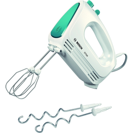 MFQ2210D Bosch CleverMixx 375 Handrührer W, weiß/dynamic blue Produktbild front M