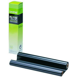 PC71RF Brother Thermotransferrolle (Einzelrolle à 144 Seiten*) Produktbild front M