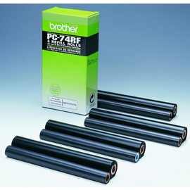PC74RF Brother 4er Pack Thermotransferrollen(4 Rollen à 144 Sei Produktbild front M